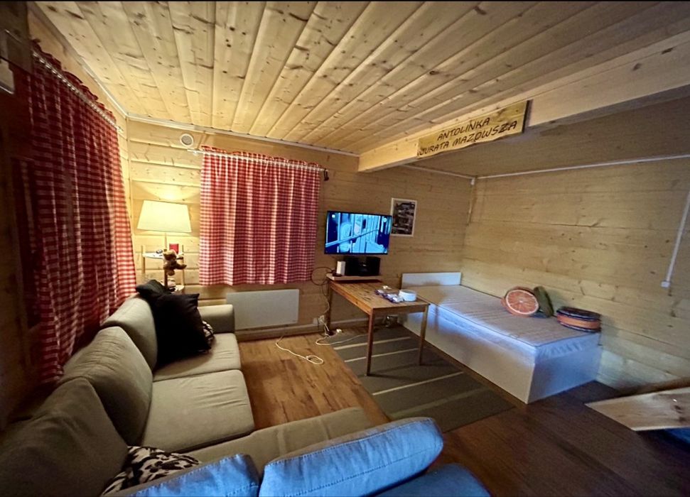 Dom drewniany 75 m² | 12 arów działki | 100 km od Warszawy | Dzbadzek