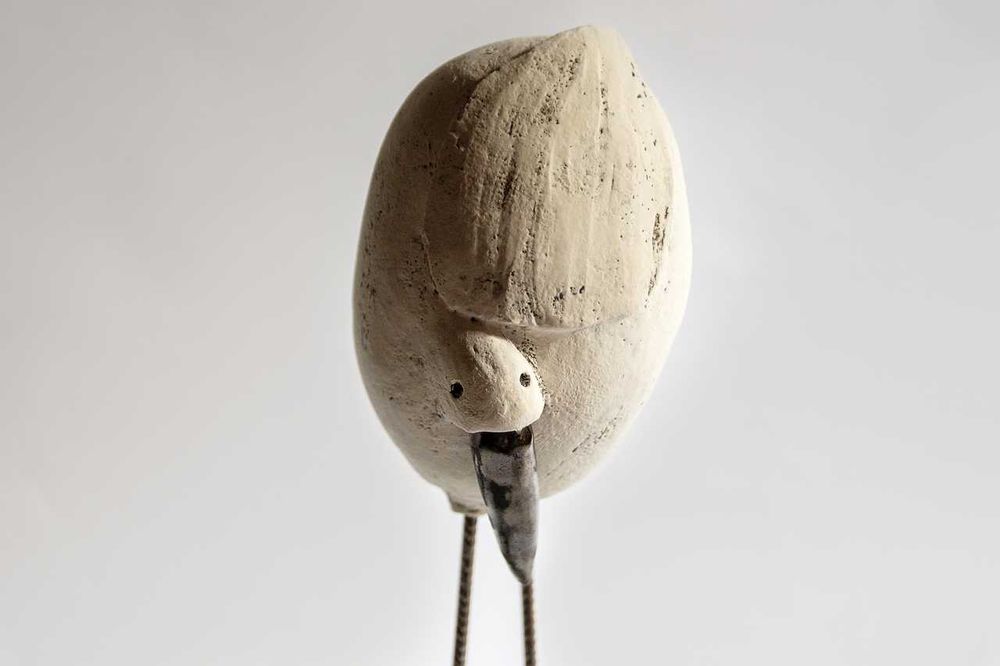 Rzeźba ceramiczna Kiwi