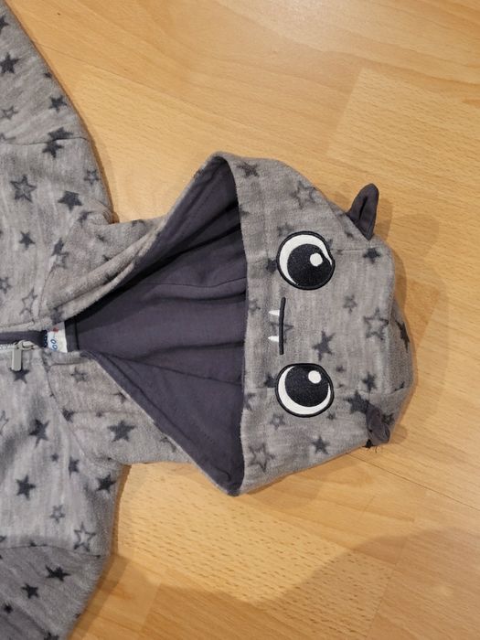 Topolino kigurumi piżama jednoczęściowa nietoperz rozmiar 122/128 cm