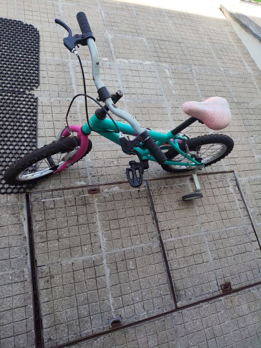Bicicleta infantil 16 polegadas com rodinhas