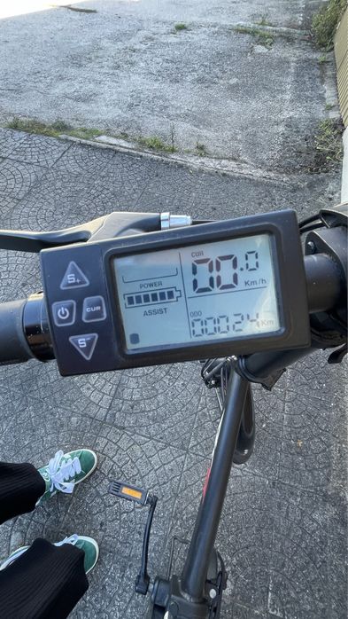 Bicicleta elétrica dobrável RKS DOBRÁVEL.