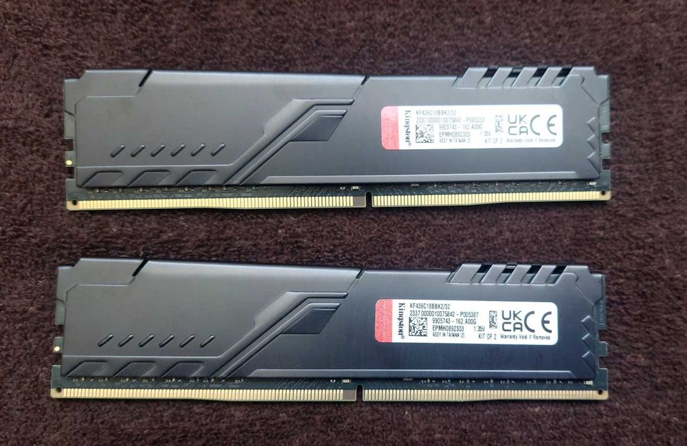 Pamięć RAM Kingston FURY Beast DDR4 32GB 3600 CL18 KF436C18BBK2/32