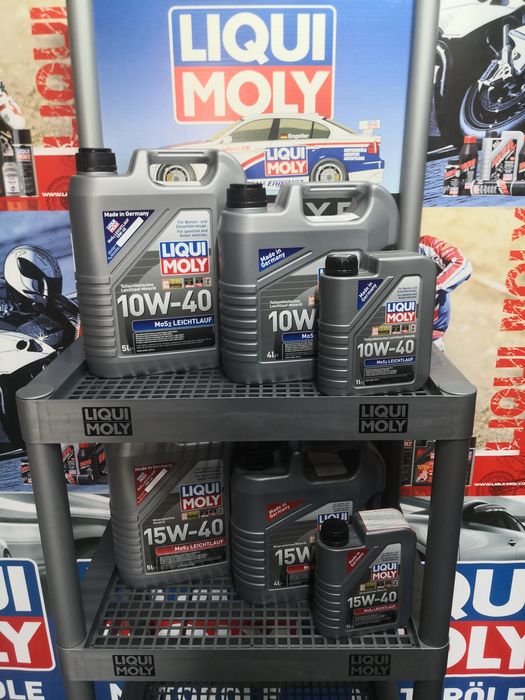 Оригінальна моторна олива Liqui Moly 10w40 5w40 5w30 0w40 0w20 10w60