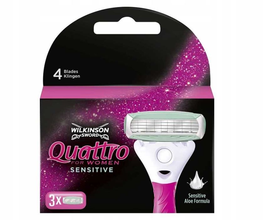 Wkłady ostrza do maszynek Wilkinson Sword Quattro Women Wilkinson 3szt