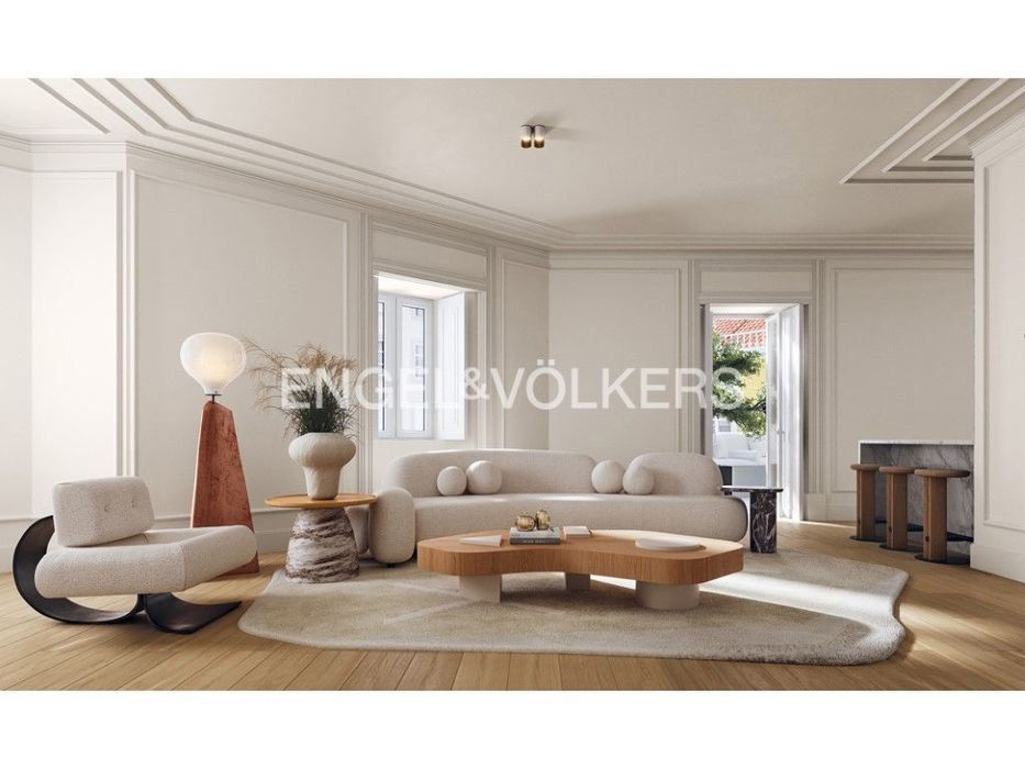 Sofisticado apartamento T3 com terraço