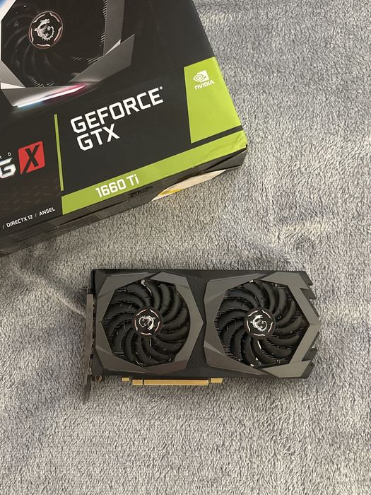 Karta graficzna  msi geforce gtx 1660 Ti