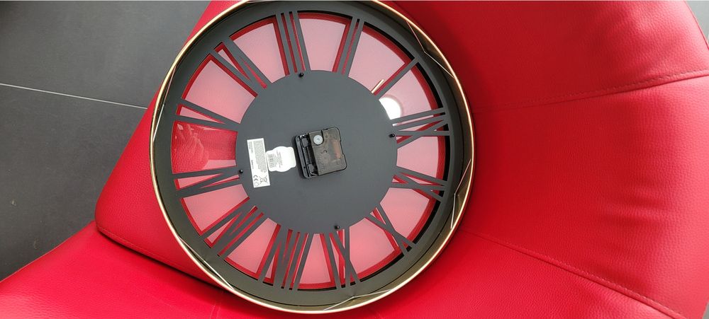 Zegar złoty cyfry rzymskie home&you