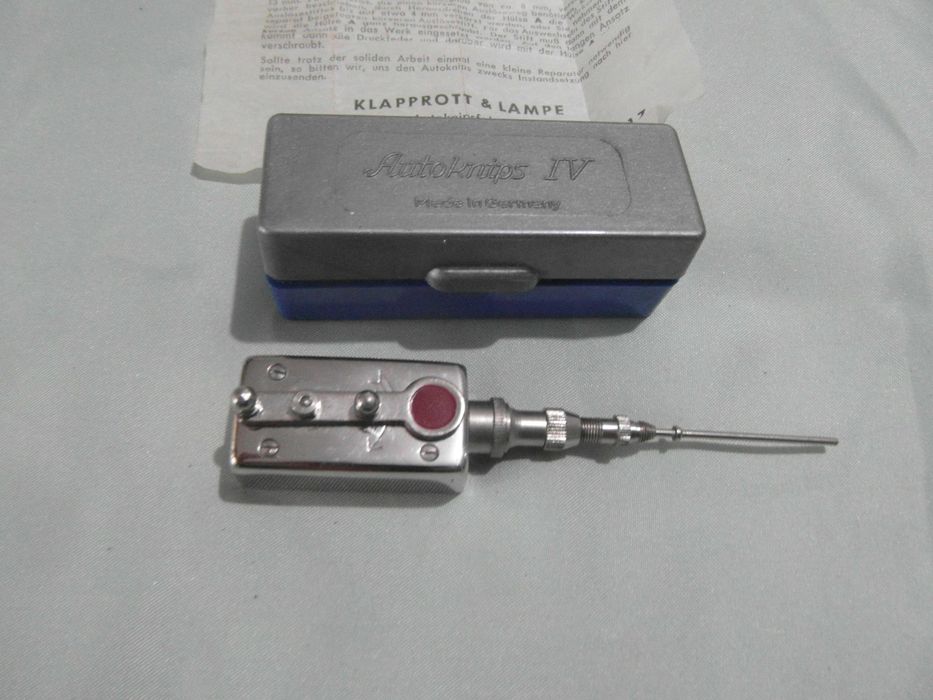 Aparelho Autoknps- Modell  iv