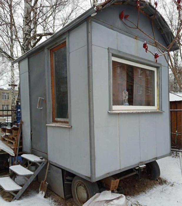 Термобудка на платформі