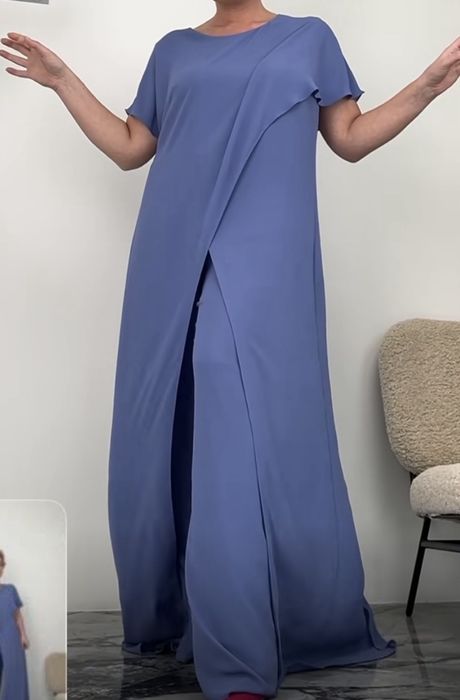 54-58р. Костюм двійка (брюки+ довга туніка)