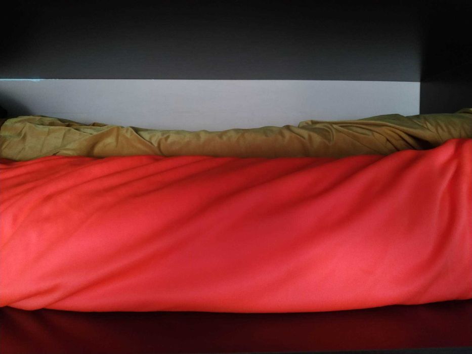 materiał łososiowy różowy neonowy belka na metry