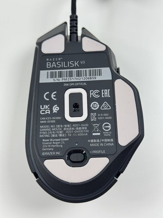 Gamingowa mysz komputerowa Razer Basilisk V3 Black