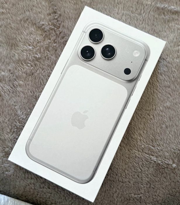 Iphone 17 pro max 256G NOVO com acessorios
