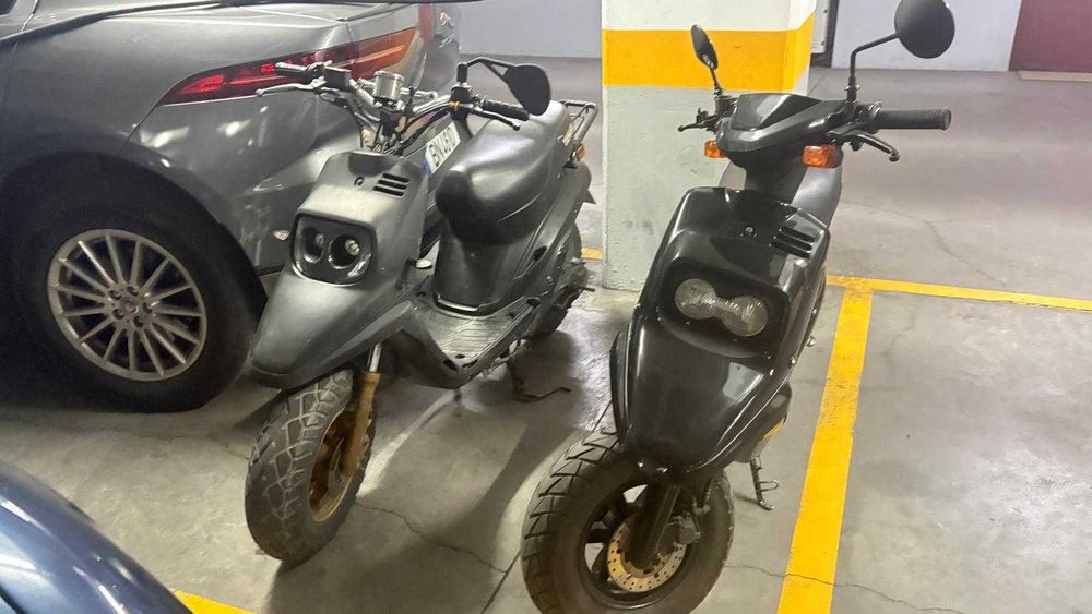 2 Yamaha BW's 50cc – Uma Restaurada e Outra para Concluir Projeto