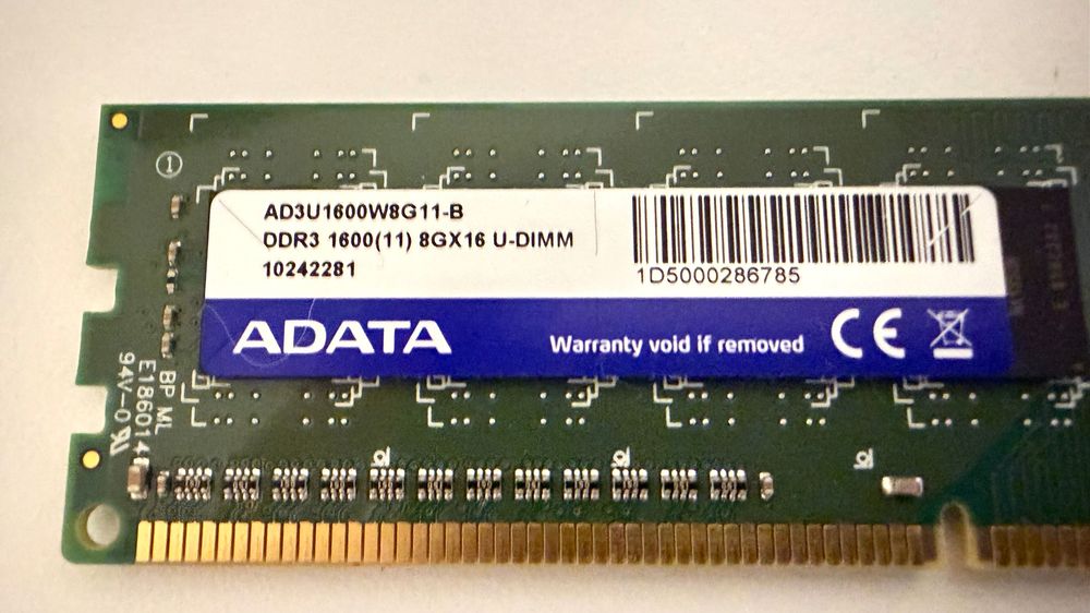 DDR3 RAM Pamięci
