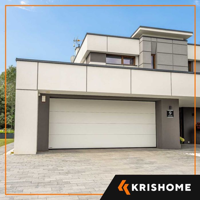 Brama segmentowa garażowa przemysłowa KRISHOME montaż CAŁA POLSKA !!!