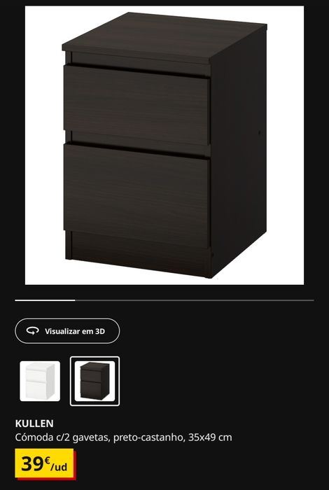 Mesa de Cabeceira "KULLEN"