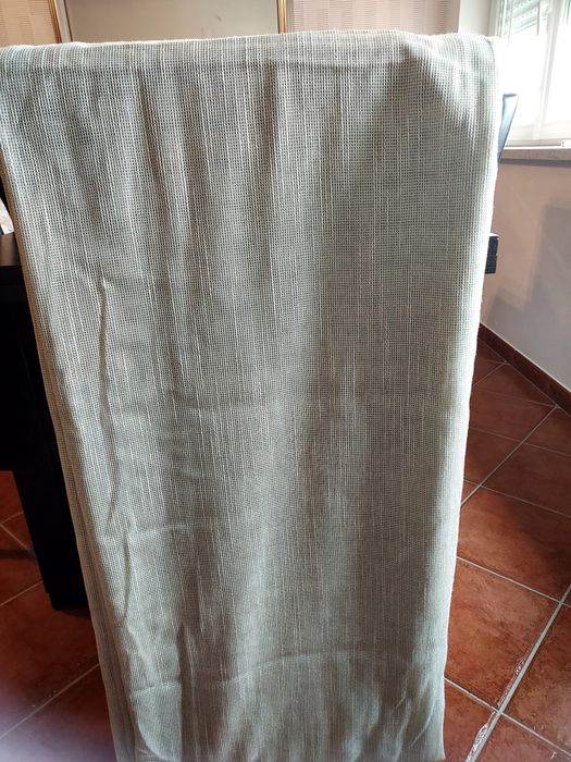 Cortinado Verde Água