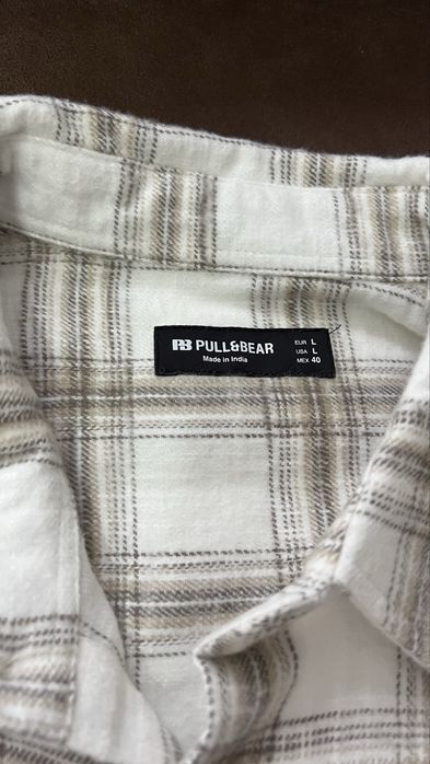 NEW ORIGINAL !Фланелева сорочка в клітинку PULL&BEAR