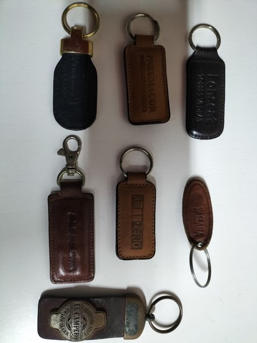 Coleção de Porta-chaves com publicidade