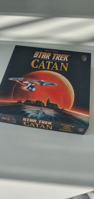 Star Trek Catan como novo
