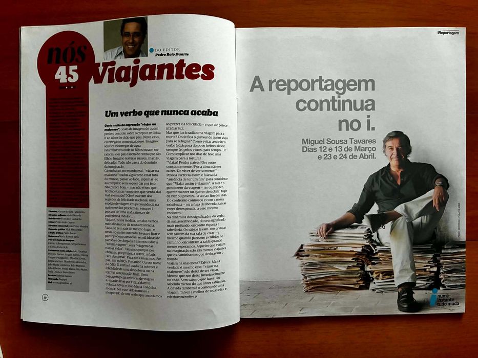 Revista Nós 45 - Viajantes