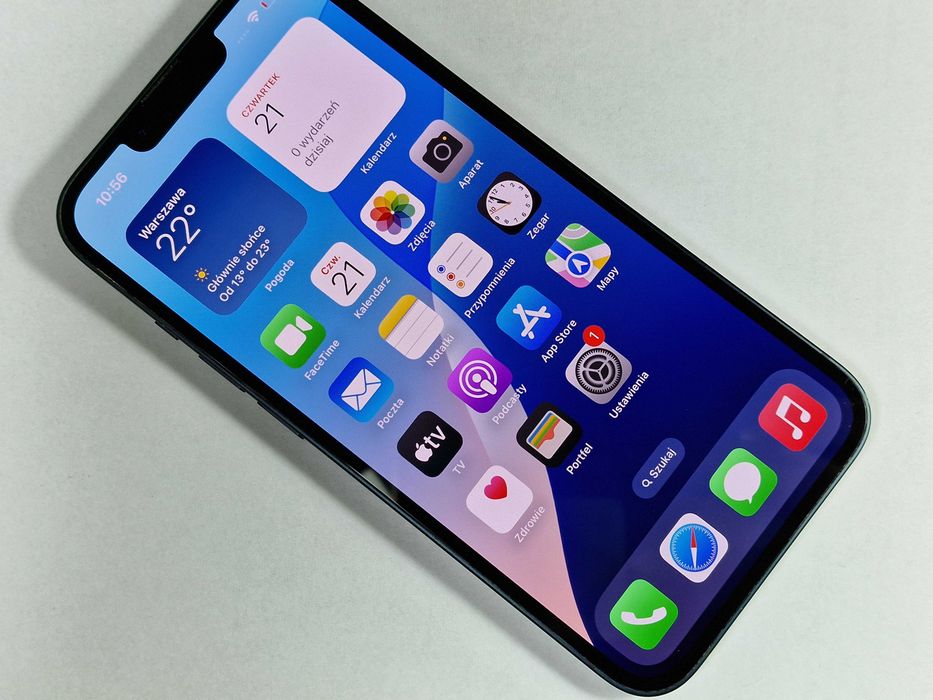 iPhone 14 128GB / Midnight / 78% / Grade A- / Gwarancja 12 miesięcy / + ładowarka