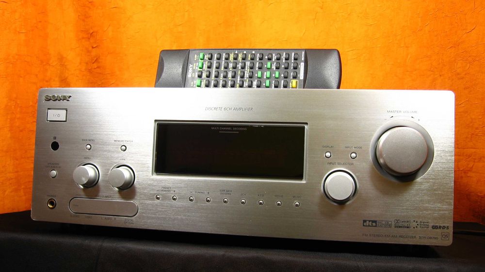 POTĘŻNY SONY str-db790 QS WZMACNIACZ Amplituner z wejściem optycznym