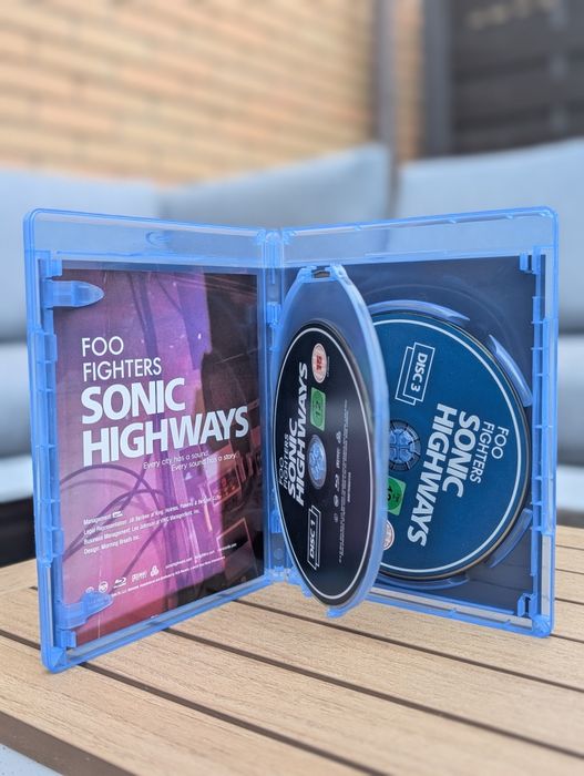 Foo Fighters Sonic Highways 3 Blu-ray