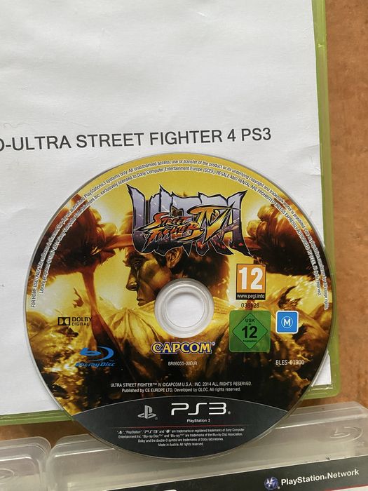 Gry ps3, Time Crisis 4, Street Fighter IV ultra, wolfenstein
