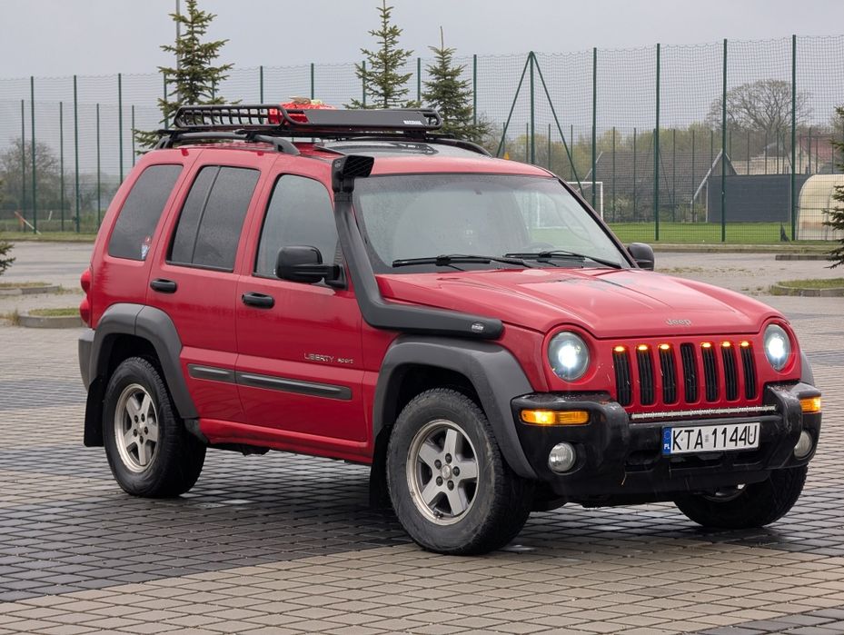 Jeep liberty Kj 3.7 Lpg automat szyberdach snorkel bagaznik dachowy lampa led