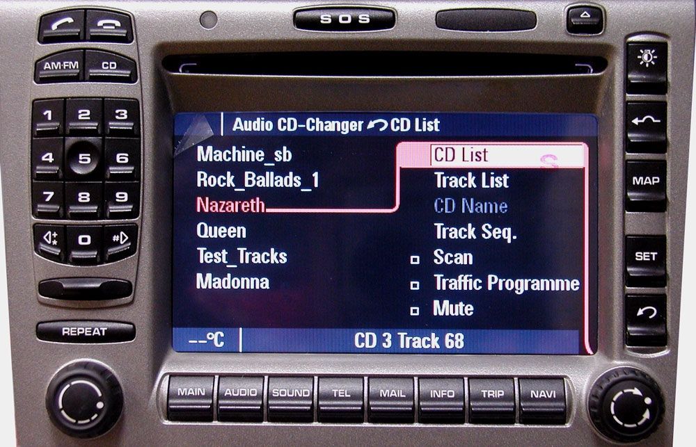 Ремонт автомобільних магнітол Porsche