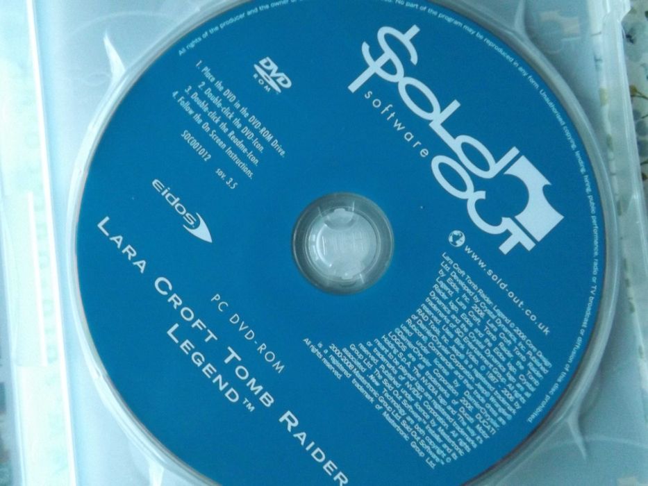 tomb raider legend gra PC dvd