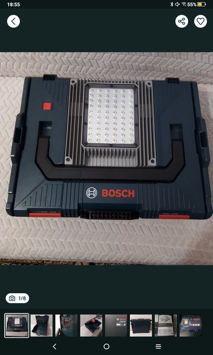 Walizka Bosch z oświetleniem  GLI Porta LED 136