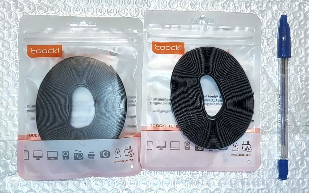 Нейлоновая липуча розрізна стрічкаToochki 5m, Органайзер для кабелів