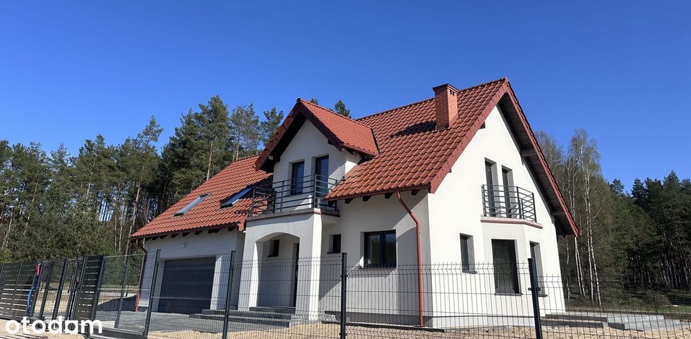 Nowoczesny dom przy lesie, 15 minut od Olsztyna, 192 m łącznej pow