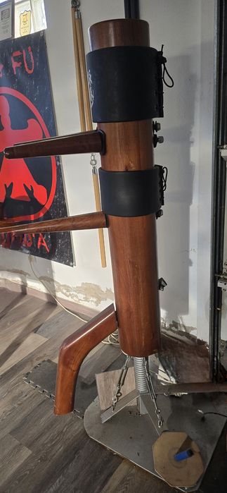 Boneco madeira kung fu / artes marciais