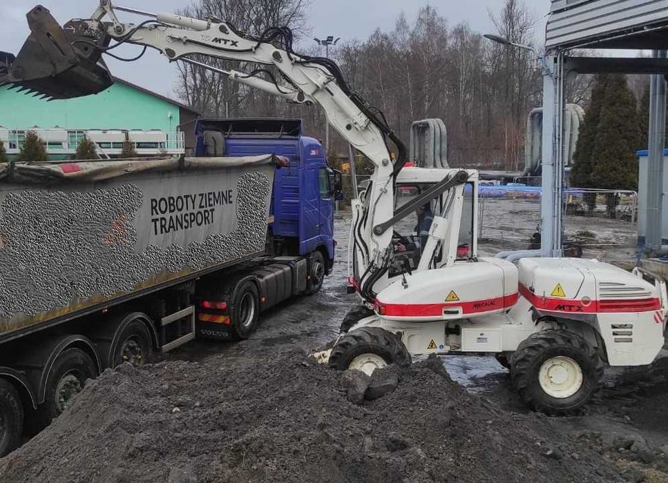 Wynajem koparek kołowych 10 –20 ton – Prace ziemne – Cała Polska!