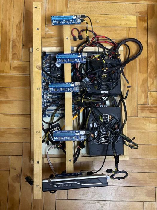 Стойка для ферми, риг, майнинг,ферма, rx470,rx480,rx570,rx580, gtx1060
