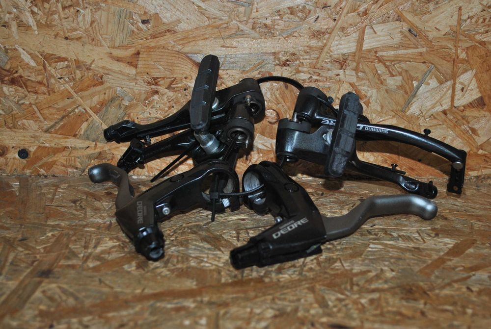 Cały zestaw hamulców Shimano Deore BR-M590
