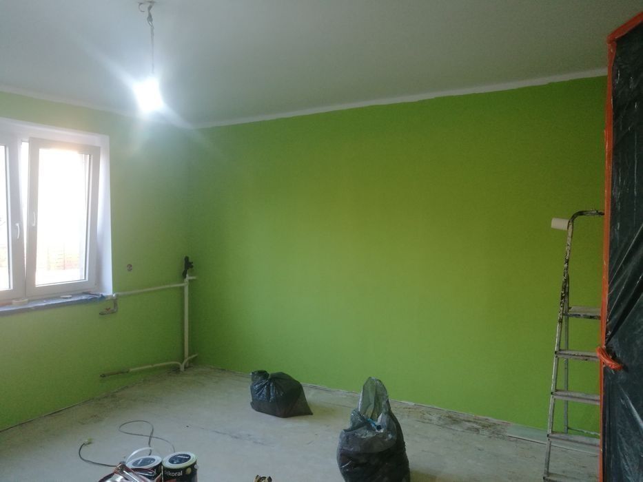 Malowanie szpachlowanie .Wykończeniówka