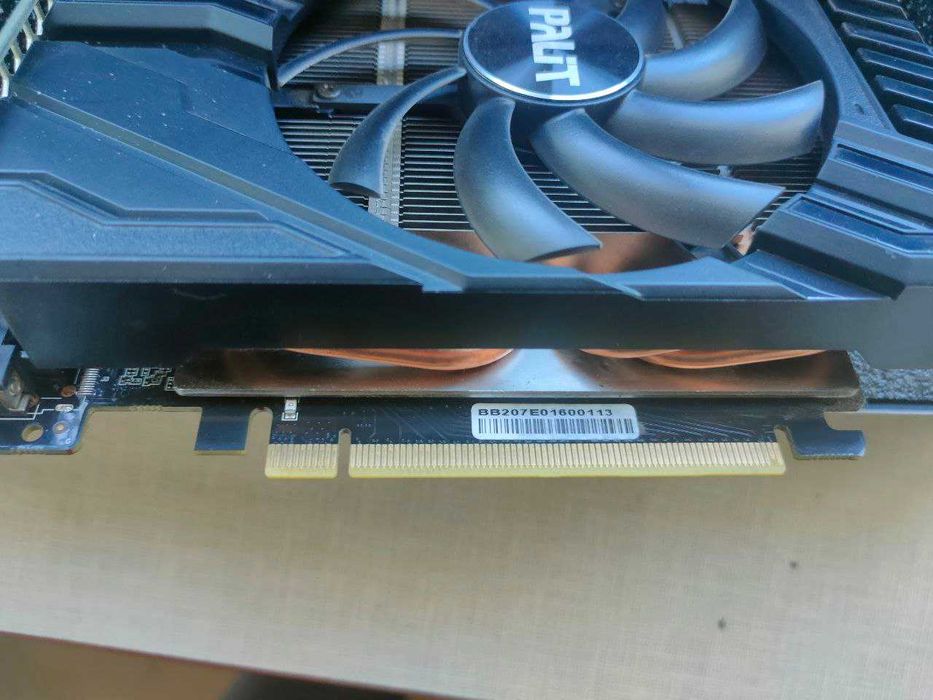 Відеокарта Palit StormX OC GeForce GTX 1660 Super 6Gb 192bit
