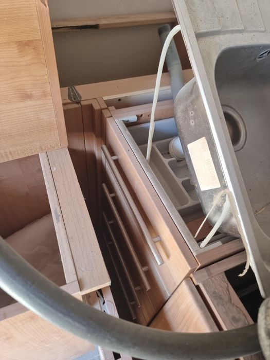 Cozinha com varios modulos