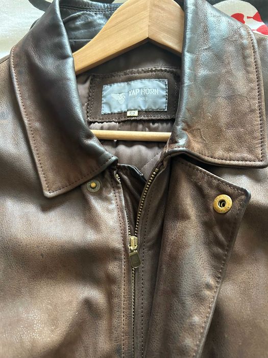 Casaco Pele de Vaca Genuína - Kap Horn (Paris)
