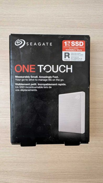 Зовнішній накопичувач Seagate One Touch SSD 1TB Silver