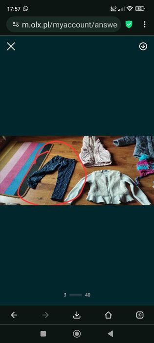 Ciuszki 92 dla dziewczynki