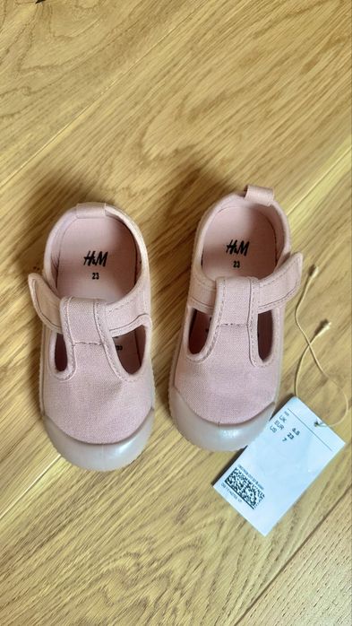 Мокасини hm 23 р тапки НМ сліпони балетки босоніжки