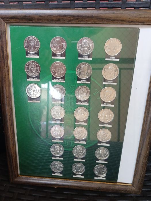 Moedas de coleção do sporting