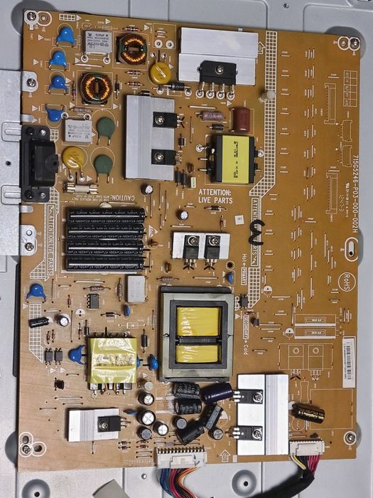 Телевизор Philips  40PFL3107H/12 Разборка