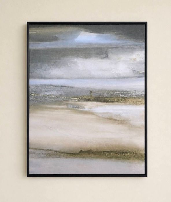 Quadro Moderno Abstrato Tons Neutro